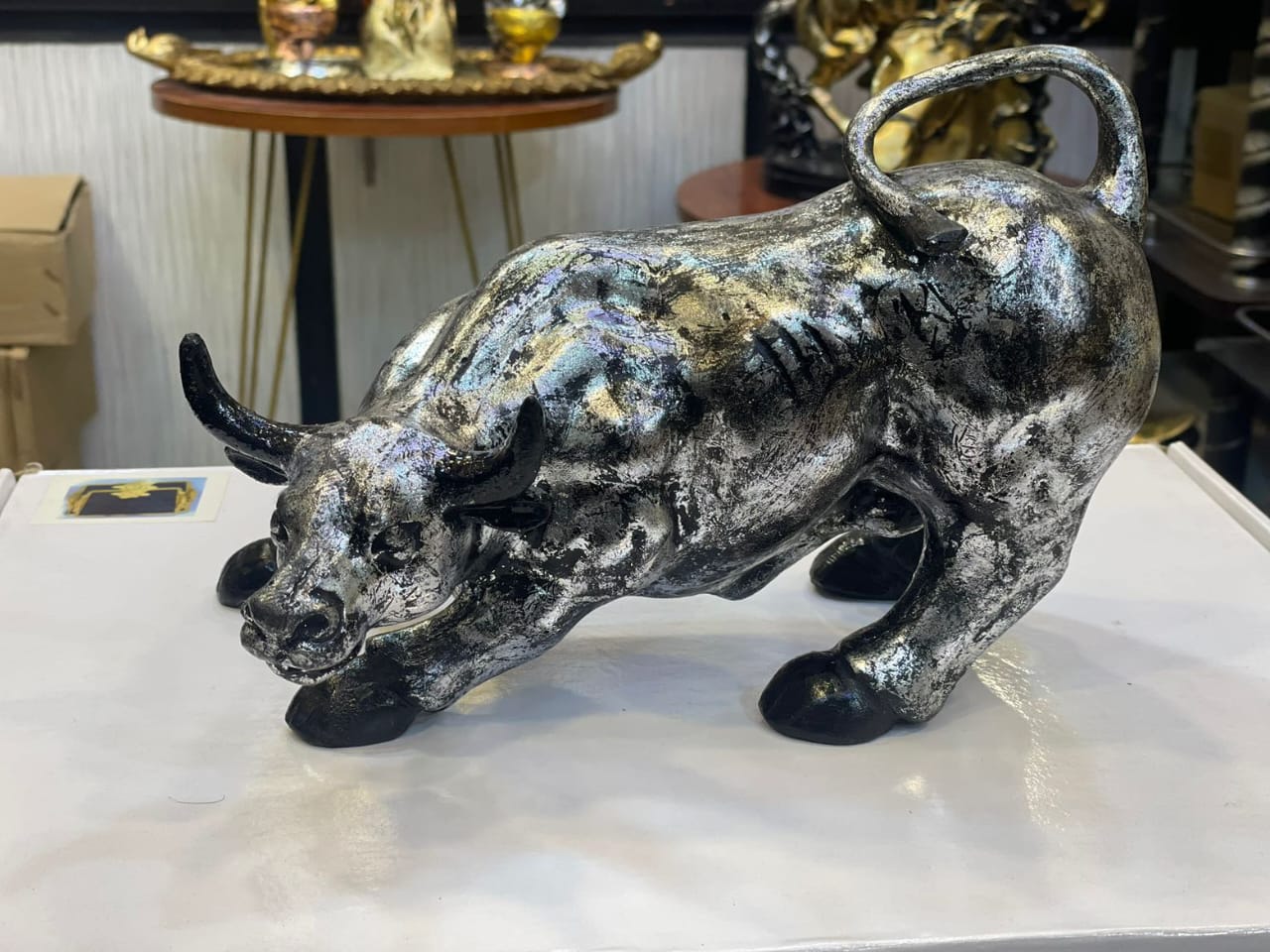 Bronze Bull Statue