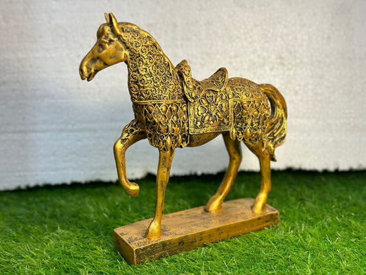 Carved Horse Statue