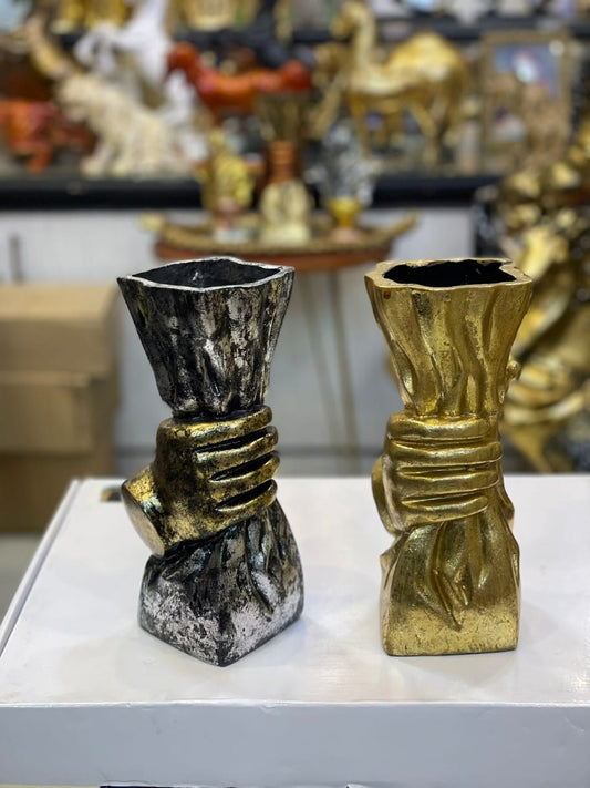Hand-Shaped Vases