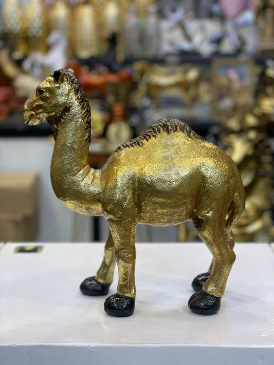 Golden Camel Figurine